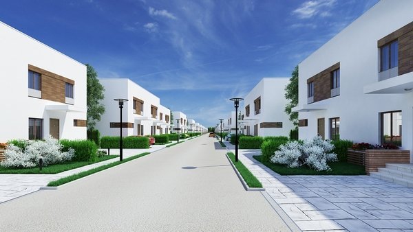 Proiectare Construcții Rezidențiale: Complex rezidențial, 52 de imobile tip duplex și spații comerciale P+1E, Balotești, Ilfov