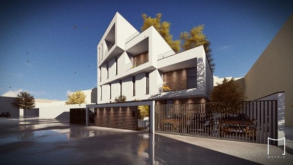 Imobil cu funcțiuni mixte S+P+3E, Pitești, Argeș